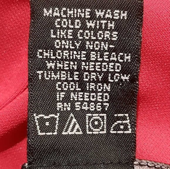 Express Red Wrap Front Sleeveless Dress size 9/10 - Picture 14 of 14